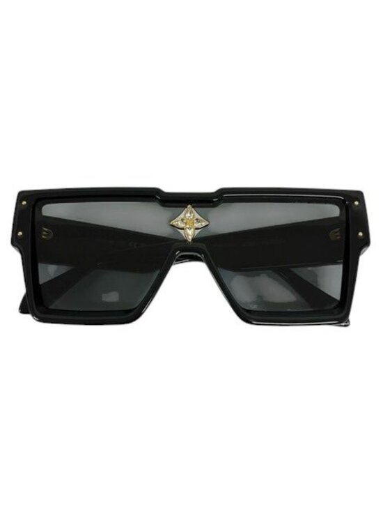 Louis Vuitton Sunglasses Eyewear Cyclone Monogram Flower Swarovski Black main image 5